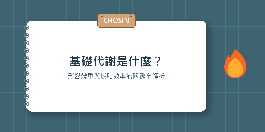 基礎代謝是什麼?影響體重與燃脂效率的關鍵全解析
