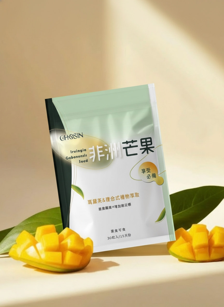 珂心非洲芒果籽素食膠囊 情境照
